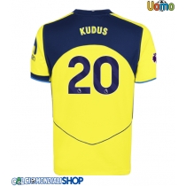 Maglie da calcio Tottenham Hotspur Mohammed Kudus #20 Terza Maglia 2025-26 Manica Corta
